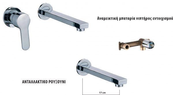 RAVELLI ΜΠΑΤΑΡΙΑ ΝΙΠΤΗΡΟΣ  ΕΝΤΟΙΧΙΣΜΟΥ  20-034-OVAL