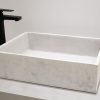 Νιπτήρας 52x38x14 λευκός Tema ROCK