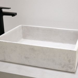 Νιπτήρας 52x38x14 λευκός Tema ROCK