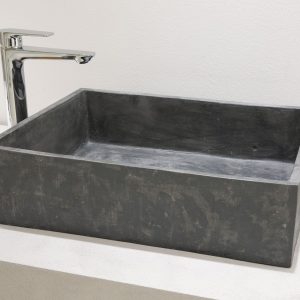 Νιπτήρας 52x38x14 ανθρακί Tema ROCK