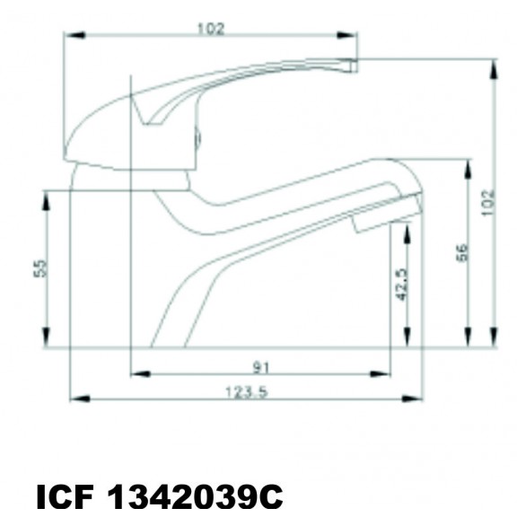 Μπαταρια νιπτηρα Sofia Icf 1342039-1