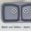 Νεροχύτης  Sanitec 319