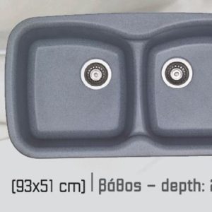 Νεροχύτης  Sanitec 319