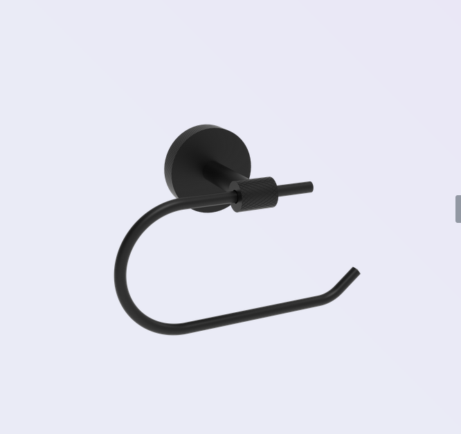 Χαρτοθηκη Ανοικτη Inox Dream Black Matt