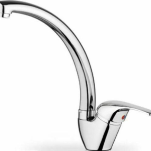 Pyramis Essential Sereno Μπαταρία Κουζίνας Τοίχου Chrome