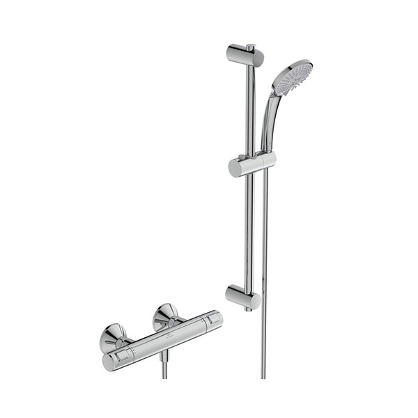 Ideal Standard Ceratherm T25 Θερμοστατικη Μπαταρια Ντους με Βεργα σετ(Α7201ΑΑ)