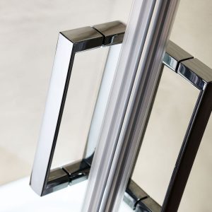 Tema New Line Καμπίνα Ντουζιέρας με Συρόμενη Πόρτα 80x80x180cm Serigrafato Hover Image