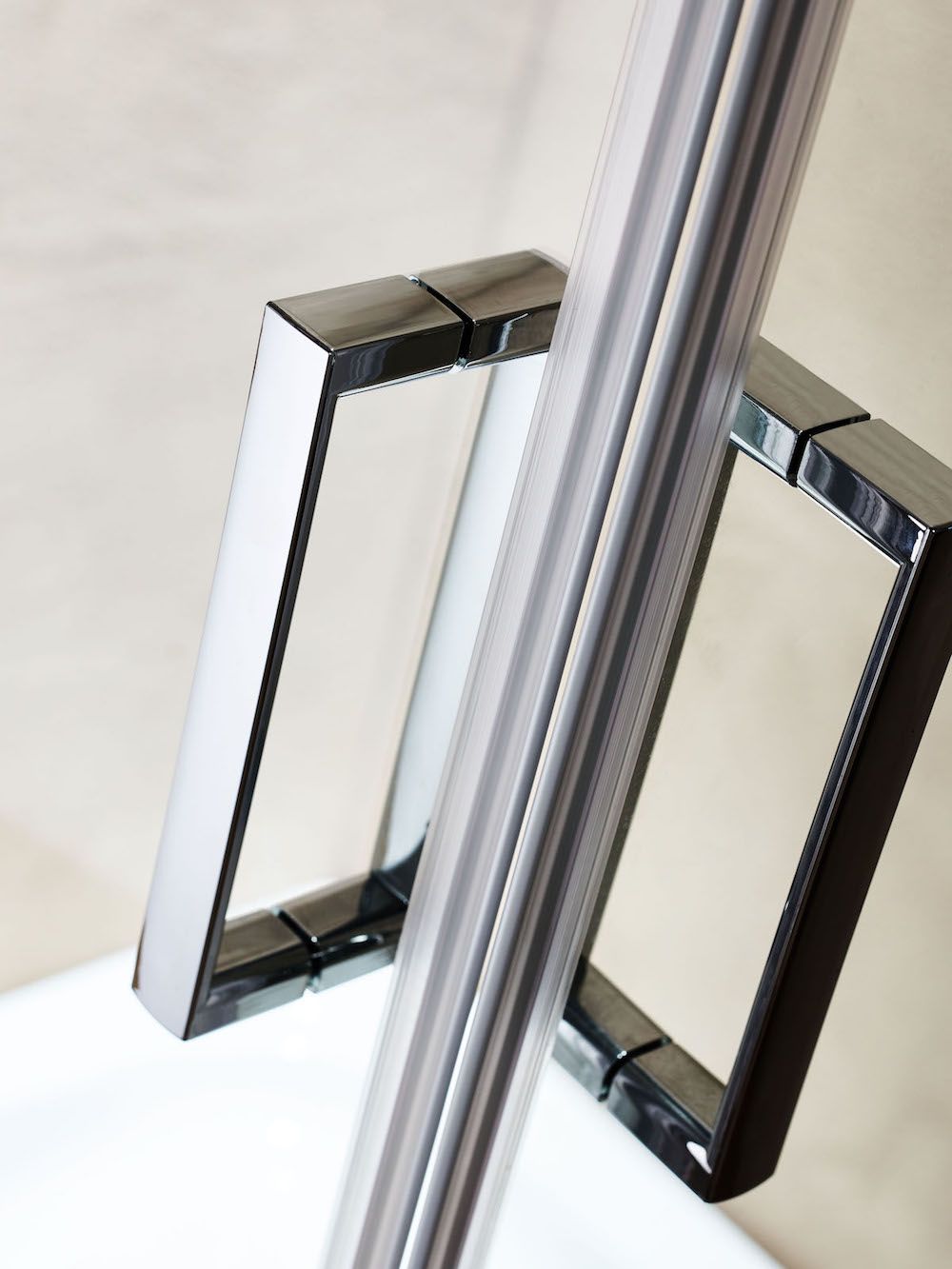 Tema New Line Καμπίνα Ντουζιέρας με Συρόμενη Πόρτα 80x80x180cm Serigrafato