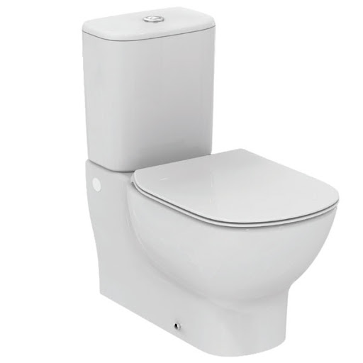 ΛΕΚΑΝΗ IDEAL STANDARD TESI II AQUABLADE(BACK TO WALL) T008201