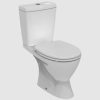 Ideal Standard Eurovit Λεκάνη Δαπέδου με Κάλυμμα Soft Close & Καζανάκι Λευκή V337101