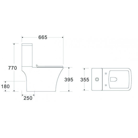 ΛΕΚΑΝΗ SET WC 7837S RIMFREE ΚΑΤΩΣΤΟΜΙΑ