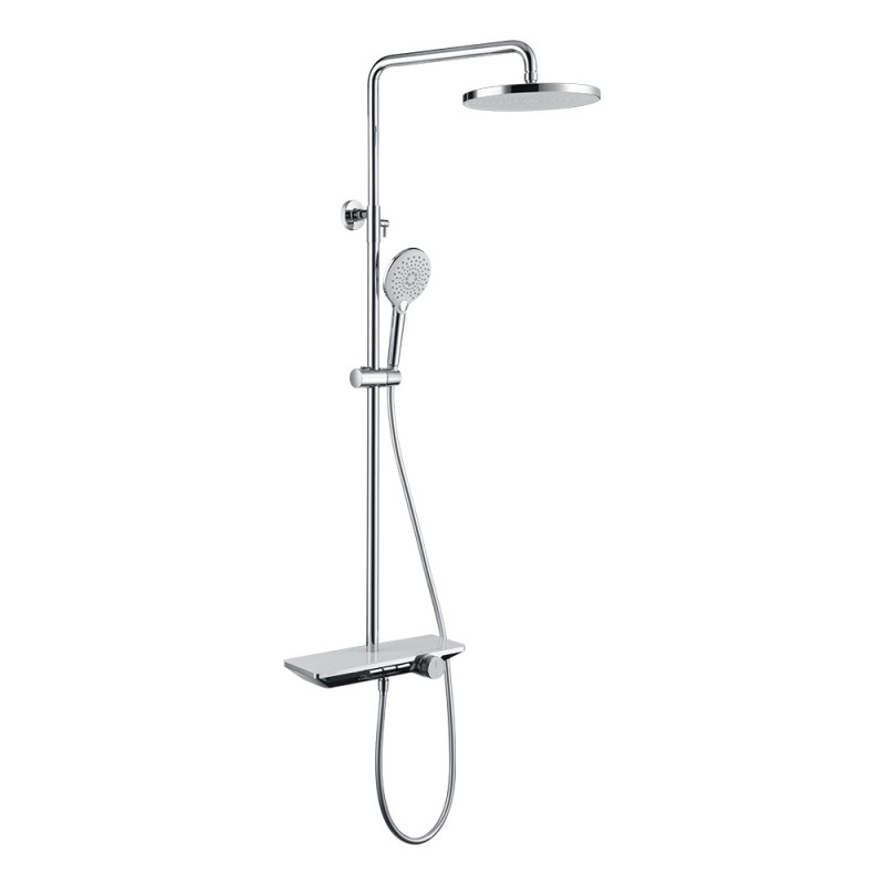 Στήλη Ντους με Μπαταρία Inter Ceramic Royal ICT 6234C