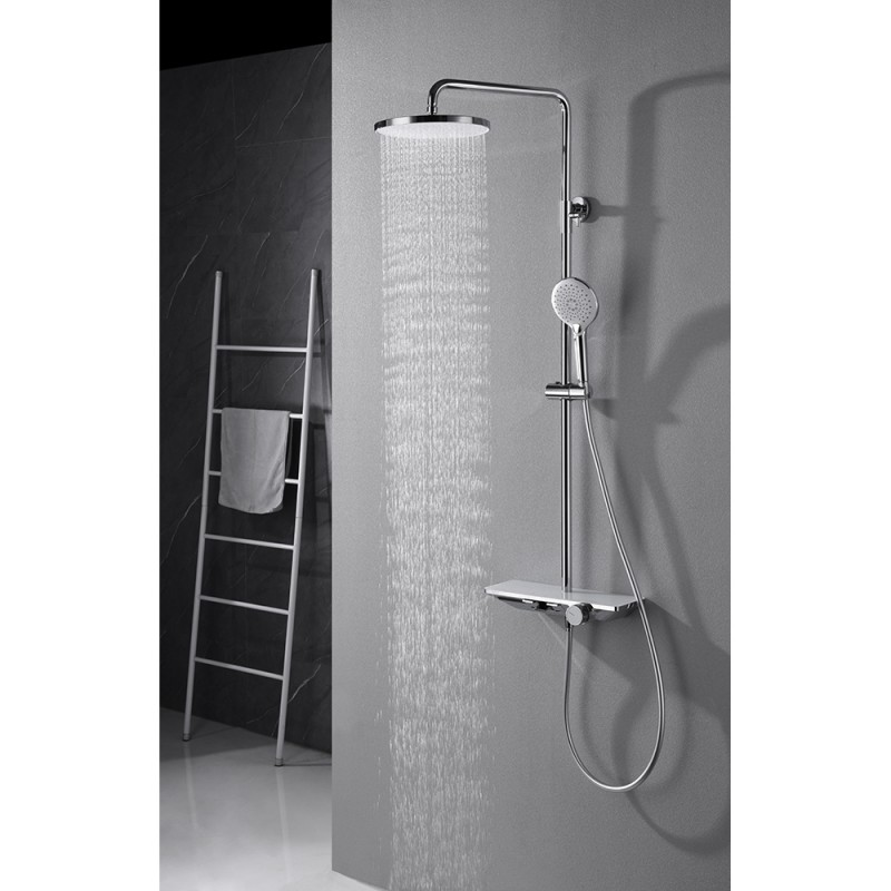 Στήλη Ντους με Μπαταρία Inter Ceramic Royal ICT 6234C