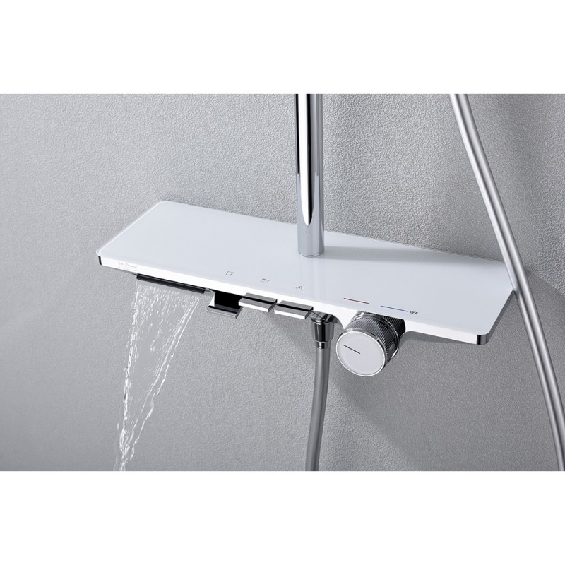 Στήλη Ντους με Μπαταρία Inter Ceramic Royal ICT 6234C