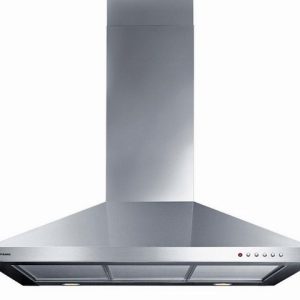 Αποροφητήρας Pyramis Καμινάδα Τετράγωνη Turbo 90cm