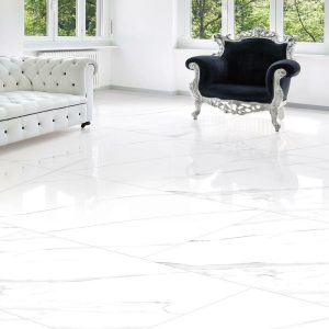 Πλακακι Γρανιτης Δαπεδου 60Χ120cm Alvino Statuario Glossy