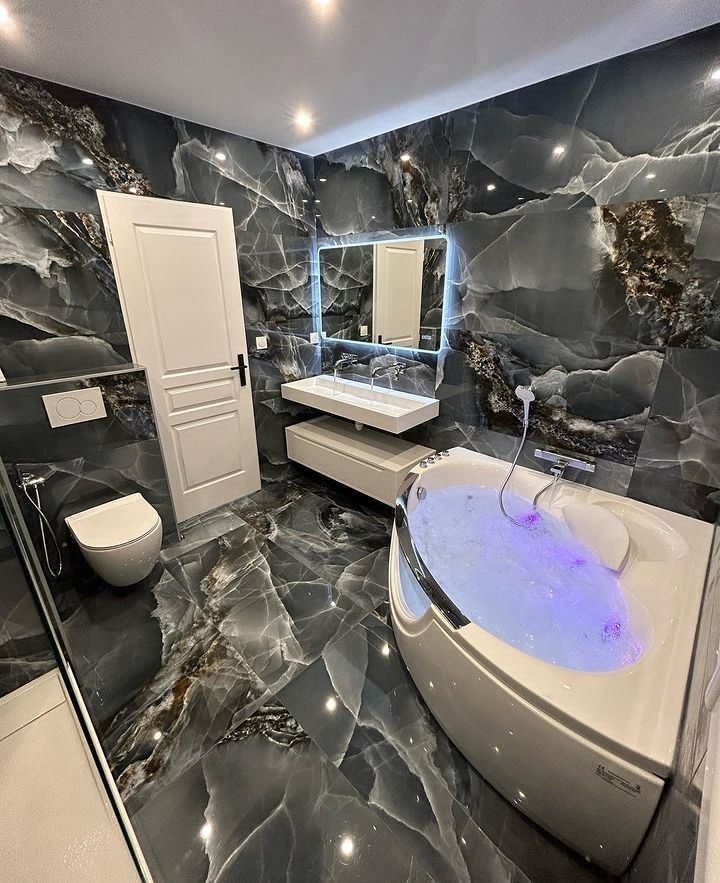 Πλακακι Γρανιτης 60Χ120cm Andora Sky High Gloss