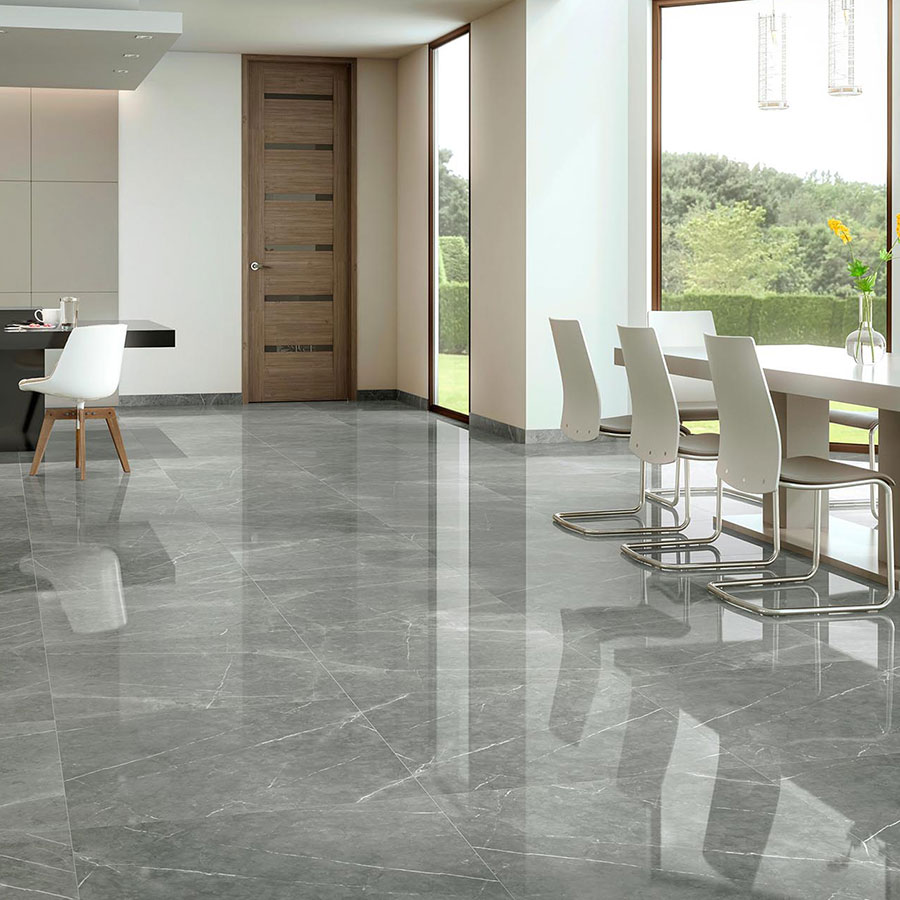 Πλακακι Γρανιτης Δαπεδου Γυαλιστερο 60Χ120cm Armani Steel