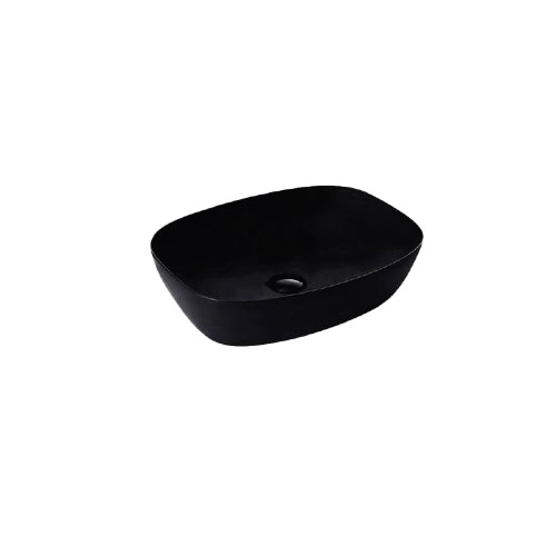 Νιπτηρας Ελ.Τοποθετησης Αrtist Black Matt 60X39cm