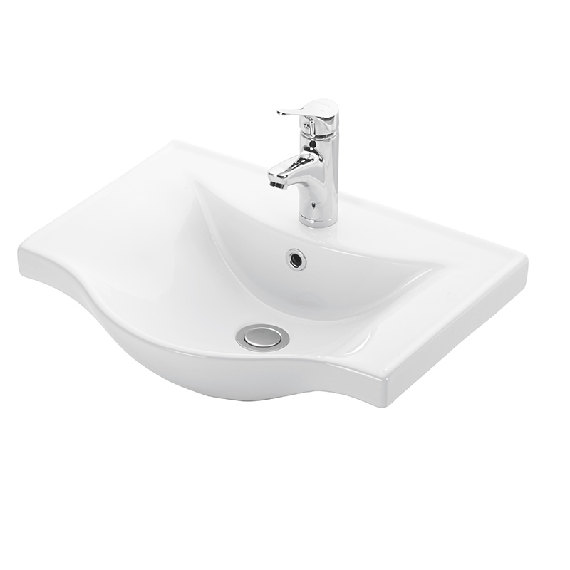Σετ Έπιπλο Μπάνιου SIENA WHITE 55 9SSI055GL0W Πάγκο 51x34x83cm