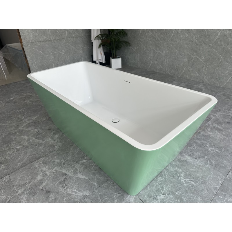 Μπανιερα Ελευθερης Τοποθετησης LB1680LG(Πράσινο) 161,5X72X57cm
