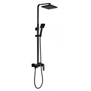 Στηλη Ντουζ με Μπαταρια BLACK ELINOR 6891B(Matt)