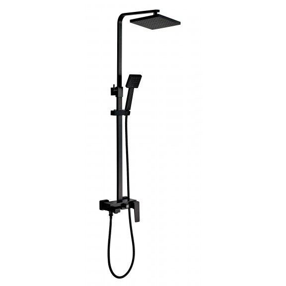 Στηλη Ντουζ με Μπαταρια BLACK ELINOR 6891B(Matt)