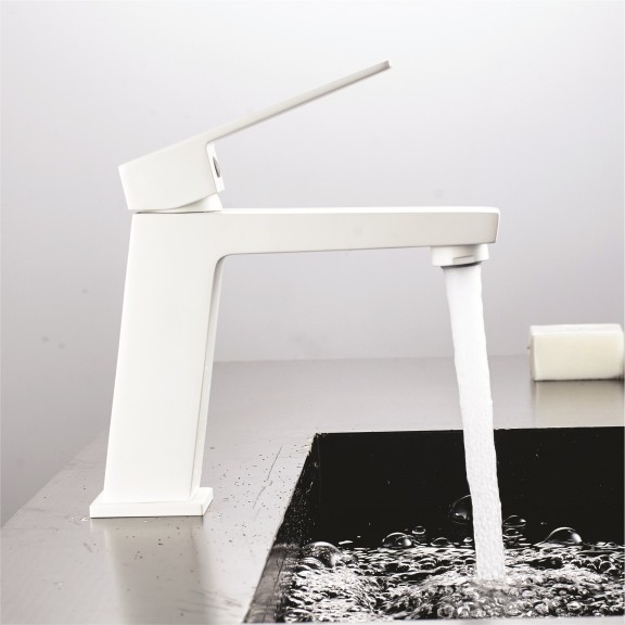 Mπαταρια Νιπτηρα ELINOR MATT WHITE ICF 1491085W