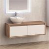 Eπιπλο Μπανιου Κρεμαστο 120X50Χ45cm InterCeramic Icp 4540-120