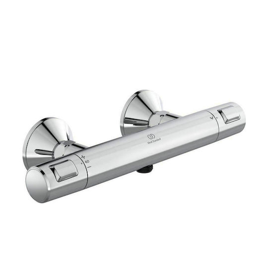 Ideal Standard Ceratherm T25 Θερμοστατικη Μπαταρια Ντους με Βεργα σετ(Α7201ΑΑ)