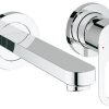 GROHE BAULOOP 20289 ΜΠΑΤΑΡΙΑ ΝΙΠΤΗΡΟΣ ΕΝΤΟΙΧΙΖΟΜΕΝΗ ΤΟΙΧΟΥ