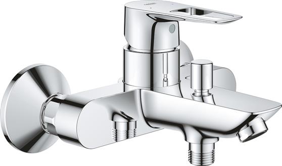 Grohe Bauloop 23602001 Αναμεικτική Μπαταρία Μπανιέρας Ασημί