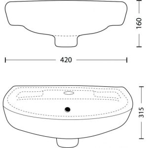 ΝΙΠΤΗΡΑΣ ΚΡΕΜΑΣΤΟΣ INTERCERAMIC ICC 4030 Hover Image