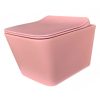 Λεκανη Κρεμαστη Icc 5135 Pink(Rimless)με καλυμμα