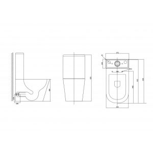 Λεκανη Wc Set Kaolin Tornado Icc 6335p Hover Image