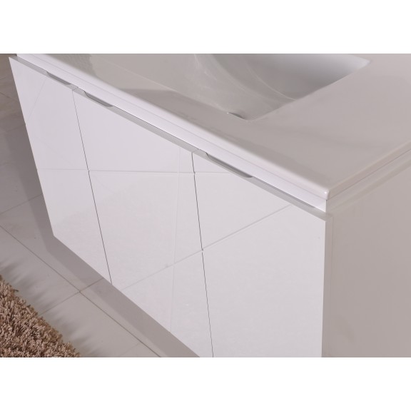 Επιπλο Μπανιου Κρεμαστο Pvc Icp 9046 με φωτισμο LED