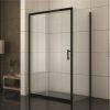 Καμπίνα γωνιακή ντουζ, Black ICL 1506B  100x80x185
