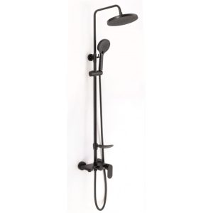 Στηλη Ντους 3 Εξοδων με Μπαταρια KAIA BLACK MATT ICT 8890B