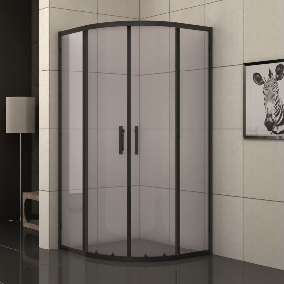 Καμπινα ντους 80Χ80 ICS 285B BLACK