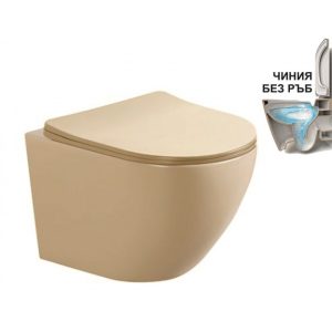 Λεκανη Κρεμαστη Icc 4937 Beige Matt