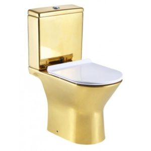 INTERCERAMIC ICC7937 GOLD  WC SET ΛΕΚΑΝΗ