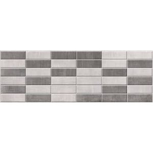 Πλακακι Τοιχου Lyon Mix Gris 20X60cm