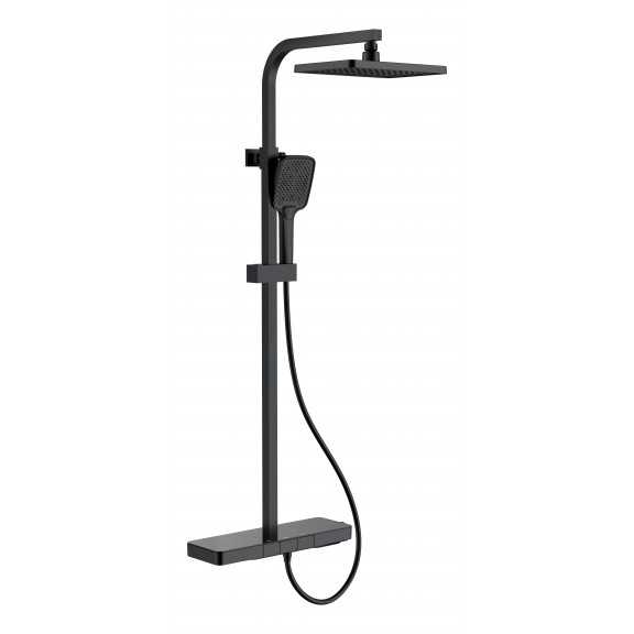 Στηλη Ντουζ Σετ Θερμοστατικη Majestic Ict 6703MB(Black Matt)