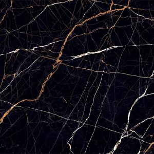 Πλακακι Γρανιτης Δαπεδου 60X120cm Moon Light Black High Glossy(027596)