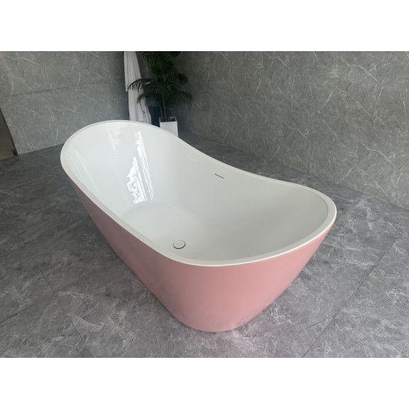 Μπανιερα Ελευθερης Τοποθετησης BAHA LB 1781 PINK 170X81X68cm