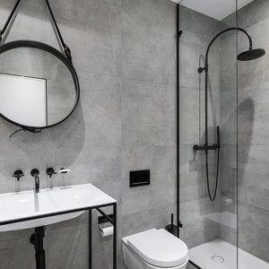 Πλακακι Μπανιου Σειρα Aleut Gris Matt 60X60cm