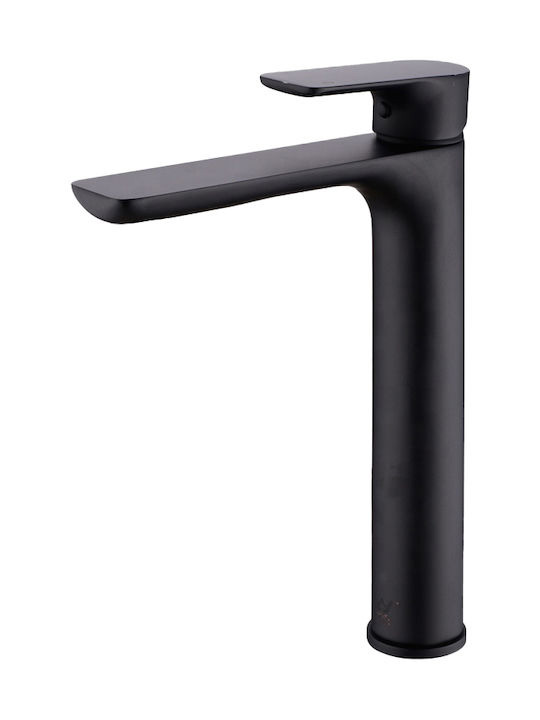 Μπαταρια Νιπτηρα Ψηλη Παγκου Next Black Matt(10-35-5005)