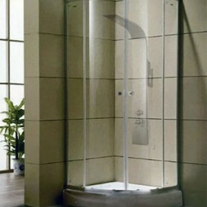 ΚΑΜΠΙΝΑ ΝΤΟΥΣ QUADRANT SHOWER  ΚΡΥΣΤΑΛΛΟ