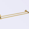 Πετσετοθηκη 60cm Διπλη Inox Dream Gold Matt