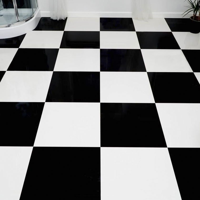 Πλακάκι  Δαπέδου Σειρά BLACK AND WHITE 60Χ60cm